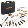 Household Tool Kit 102PCS, Tool Set, Hand Tool Kit with Wrenches, Precision Screwdriver Set, Hammer, Pliers and ToolBox - MTH100