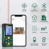 POPOMAN Laser Distance Measure, Rechargeable with Bluetooth, 196ft Laser Tape Measure, Intelligent House App for Floor plan, 2.25' LCD Backlit, Distance, Area, Volume Laser Measure- LMBT60