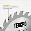 TECCPO Circular Saw Blade, 2X  4-1/2" Circular Saw Blade for Wood, Plastic and Soft Metal Cutting, Compatible with TECCPO Mini Circular Saw - TACB28A/TACB29A