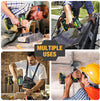 TECCPO 18 Combo Kit, 180Nm Impact Driver, 60Nm Cordless Drill Driver, 30min Fast Charger, Twin Pack, 2 Batterie 2.0Ah, 2900RPM Max Speed - TDCK01P