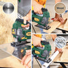 TECCPO 6.5 Amp 3000SPM Corded Jig Saw with Laser Guide, Variable Speed Dial (1-6),6pcs Blades - TAJS01P