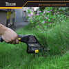 TECCPO Cordless Grass Shear, 7.2V 1.5Ah Cordless Shrub Shear and Hedge Trimmer, Quickly Load for 80min, Rotating Handle, 90mm Cutting Width. - TDGS03G